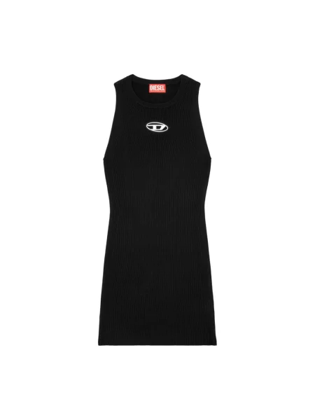 Mała mały sukienka wieczorowa Diesel żakardowa czarna