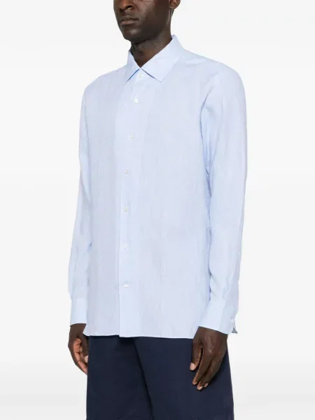 Lung cămașă Zegna albastru