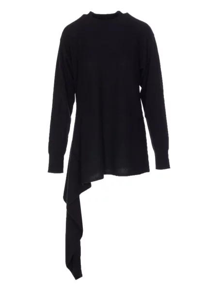 Lung top Uma Wang cu funde negru