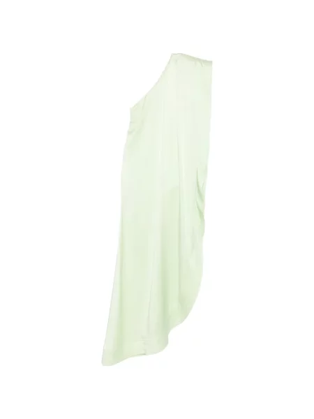 Rochie maxi Stella Mccartney cu un umăr gol verde