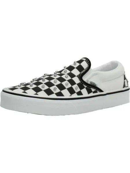 Sneakersy Vans wsuwane klasyczne brązowe