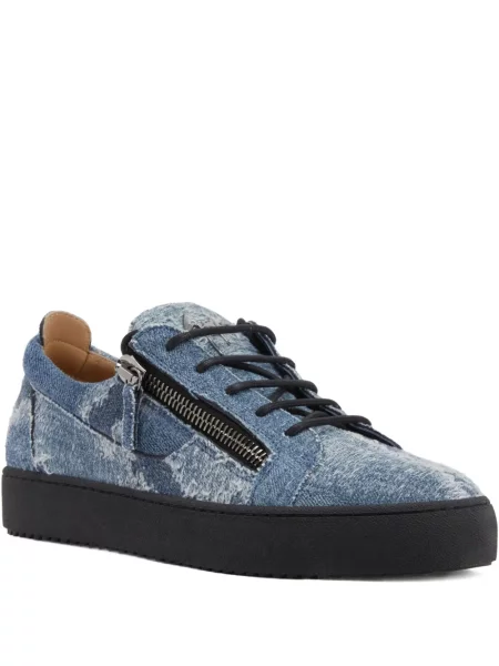 Sneakerși Giuseppe Zanotti Frankie albastru