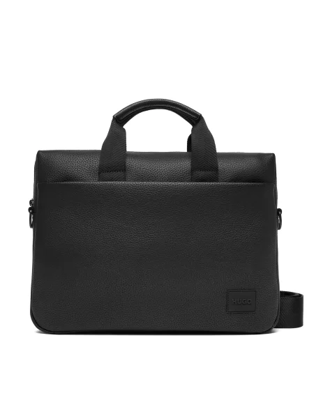 Сумка для ноутбука Hugo черная