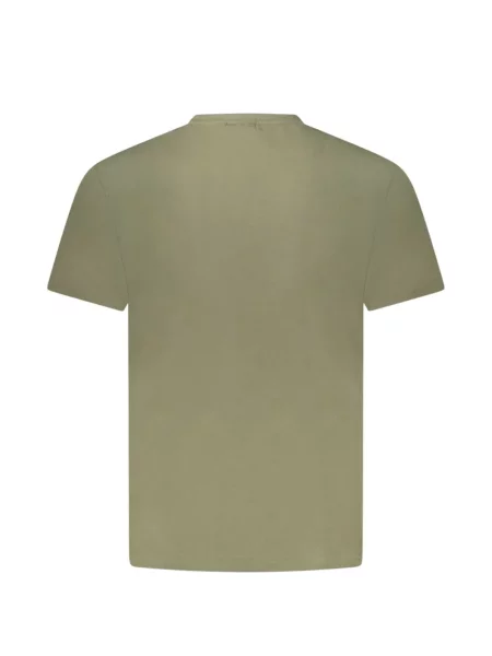 Tricou Napapijri cu autograf verde