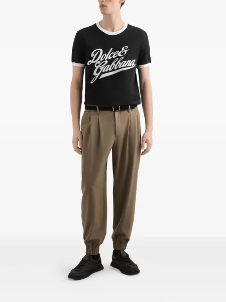 Tricou Dolce & Gabbana cu imagine negru