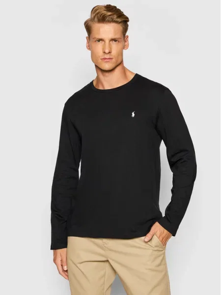 Ralph Lauren Kratka pižama / bela črna