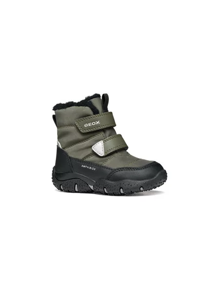 Snehule Geox B Baltic Boy B Abx M zelená