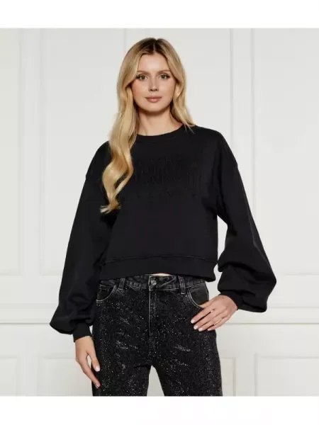 Pinko Hanorac | Cropped Fit negru