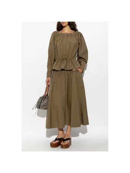 Spódnica Tory Burch zielona