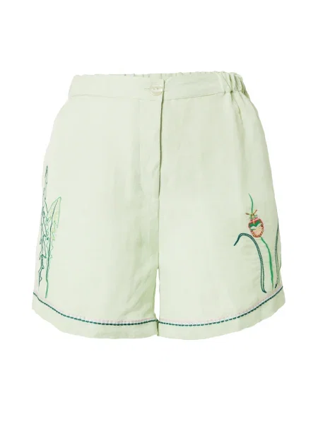 Helmstedt Pantaloni ALETA verde / verde mentă / mov pastel roșu