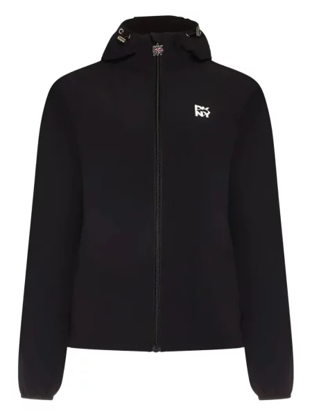 Geacă Dkny cu glugă negru