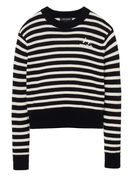 Pulover Marc Jacobs cu dungi negru