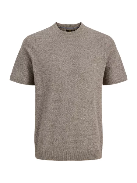 JACK & JONES Pulover JPRBLURILEY amestecat maro