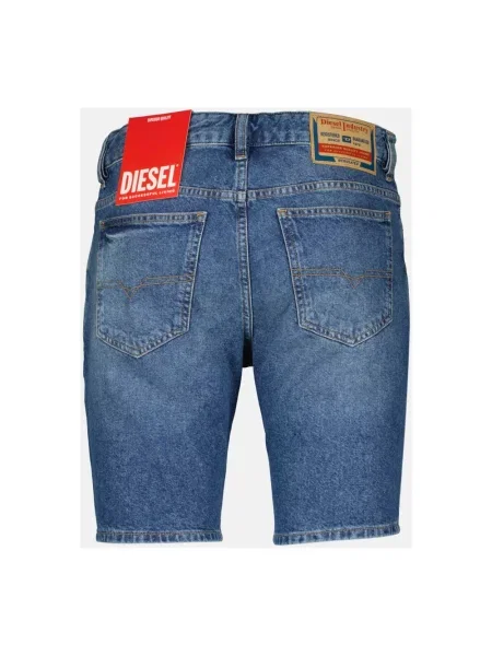 Szorty jeansowe Diesel niebieskie