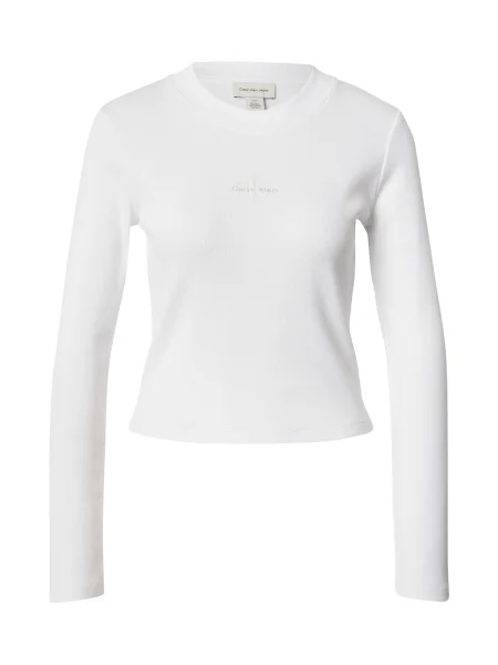 Calvin Klein Jeans Tricou gri alb