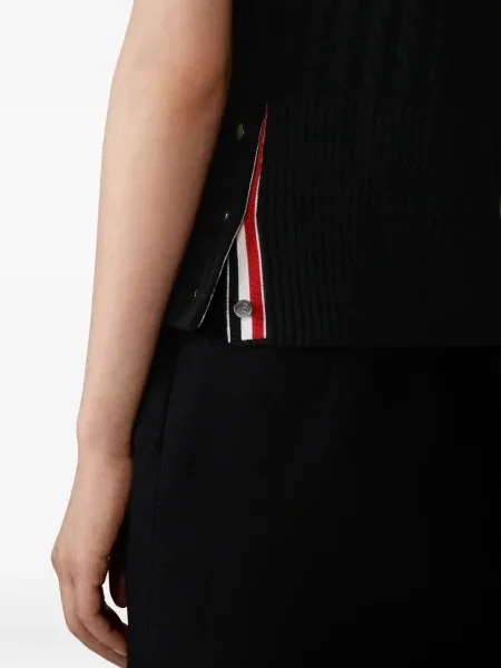 Heláncă Thom Browne scurtă negru