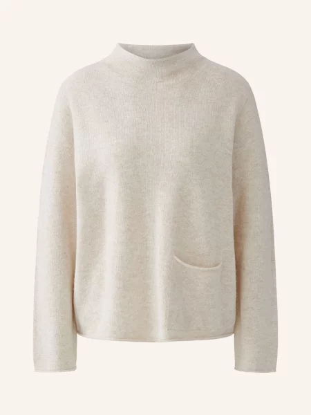 Oui Sweter beige beżowy