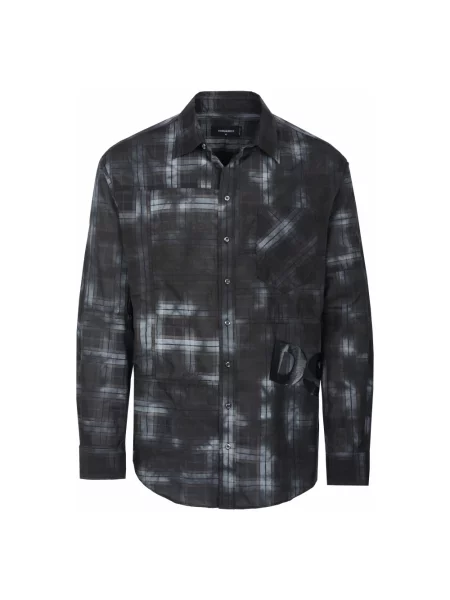Koszula Dsquared2 czarna