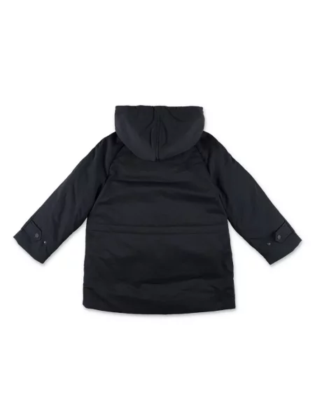 Parka dziecięca Burberry czarna