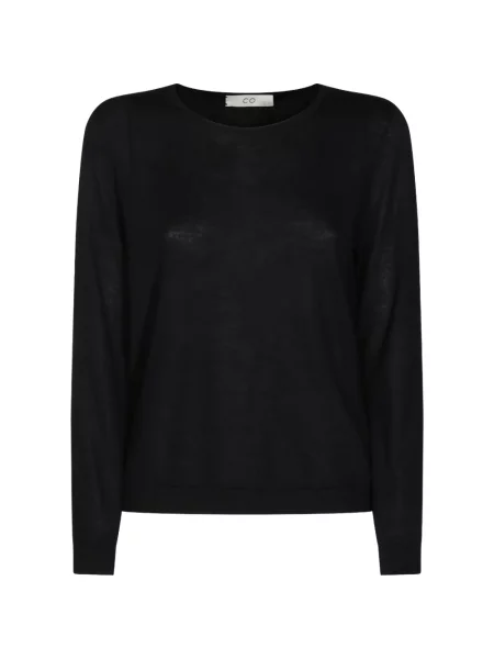 Πουλόβερ Co Collection κασμίρ μαύρο
