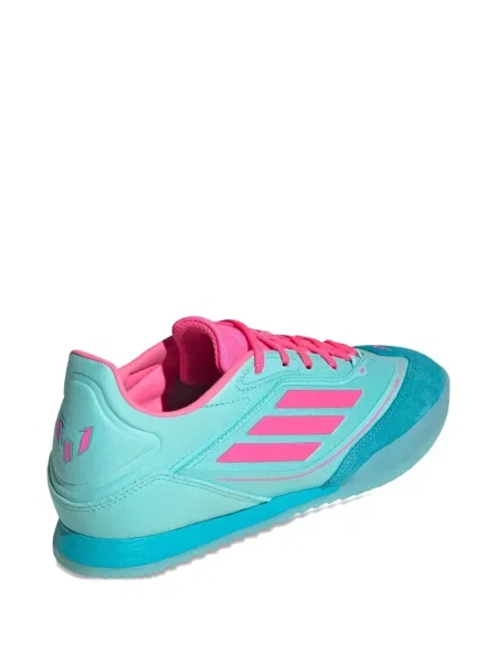 Pruhované tenisky Adidas Campus na platformě modré