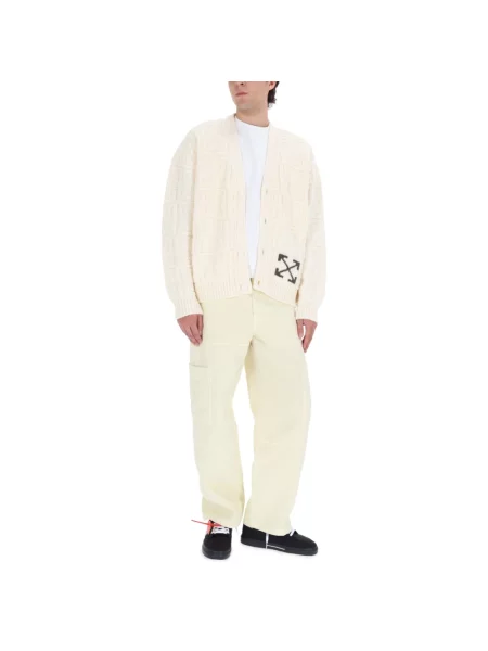 Spodnie Off-white białe