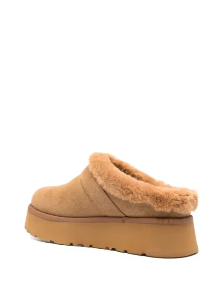 Papuci tip mules Guess cu platformă maro