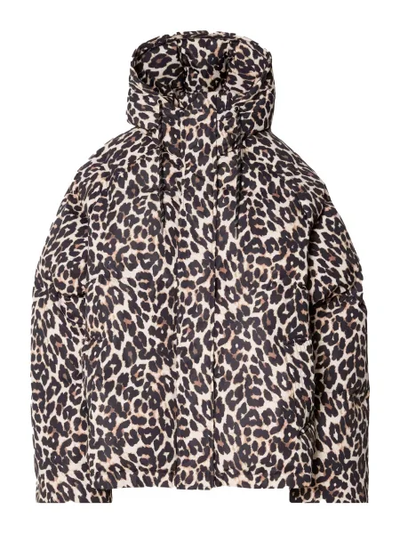 Lollys Laundry Geacă de iarnă Shelby maro cappuccino / maro deschis negru