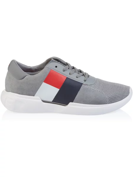Pantofi Tommy Hilfiger gri