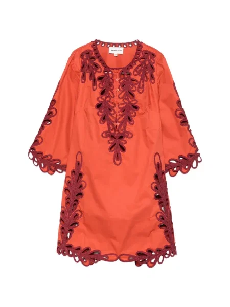 Rochie mini Antik Batik de costum portocaliu