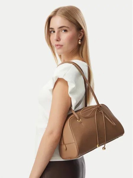 Furla Geantă Poppy M Shoulder Bag Bej maro