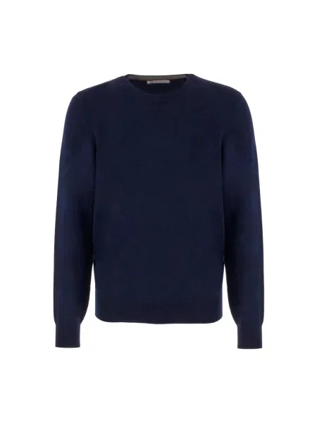 Sweter Brunello Cucinelli niebieski