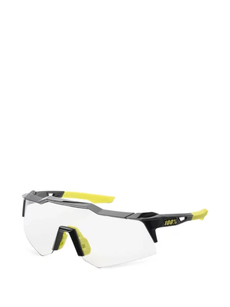 Ochelari de soare 100% Eyewear cu imprimeu geometric negru