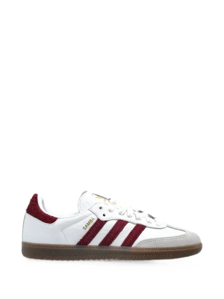 Decupat fustă Adidas cu broderie alergare alb