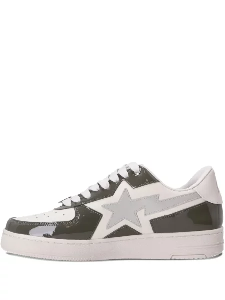 Sneakerși A Bathing Ape® din piele gri