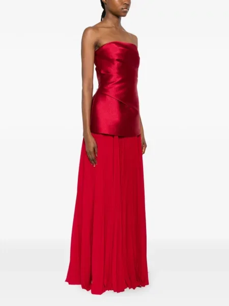 Rochie Solace London fără bretele roșu