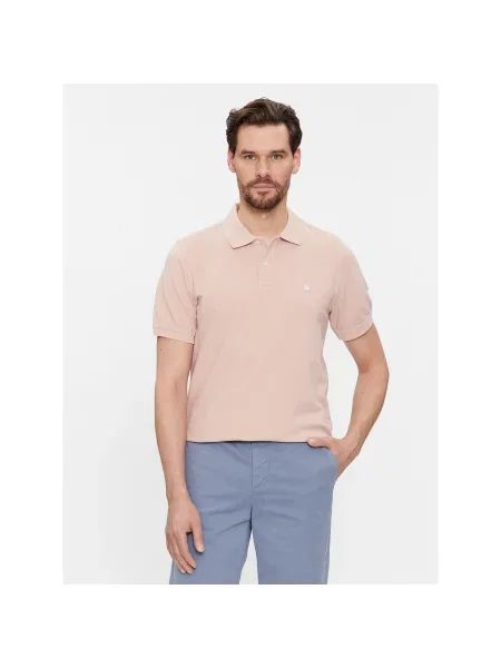 United Colors Of Benetton Поло Regular Fit бежевий