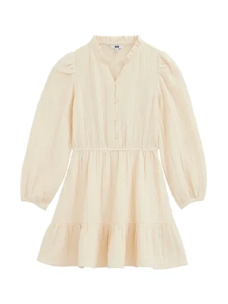 WE Fashion Rochie pastel galben