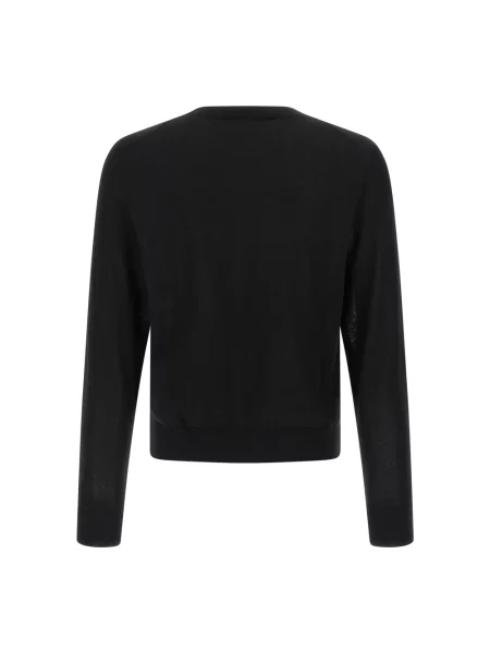 Sweter Dsquared2 wełniany czarny