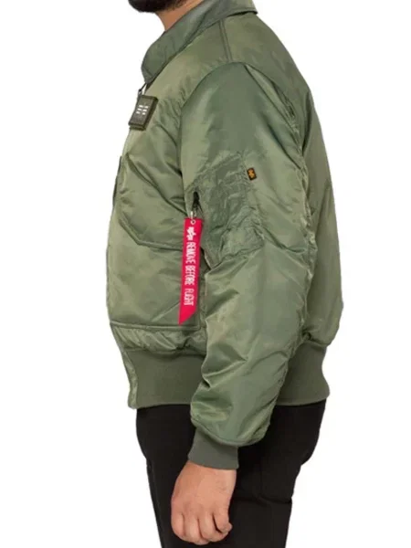Bomber bunda Alpha Industries CWU 45 zelená