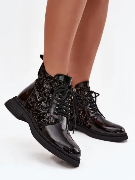 Pantofi S. Barski negru