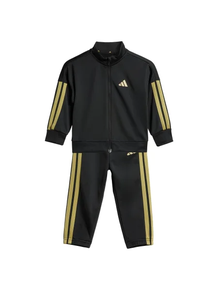 ADIDAS SPORTSWEAR Costum de trening Essentials verde limetă negru