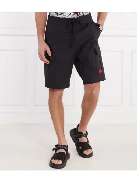HUGO Pantaloni scurți | negru