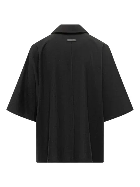 Къс тениска Fear Of God черно