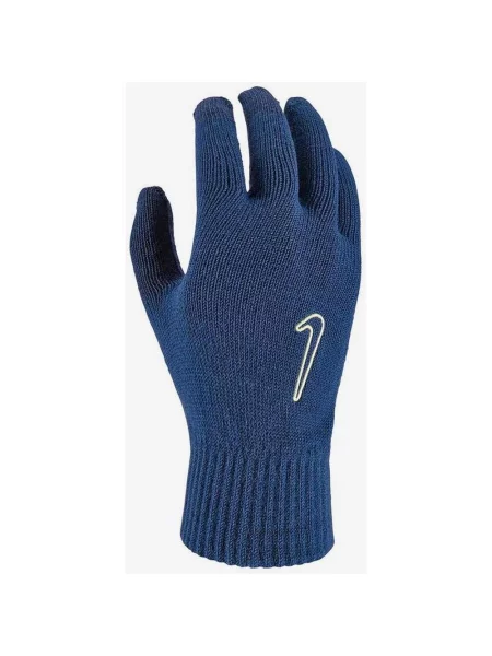 Rękawiczki Nike Swoosh Knit S-M niebieskie