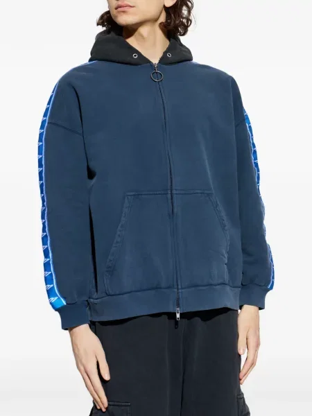 Hanorac cu glugă Balenciaga albastru