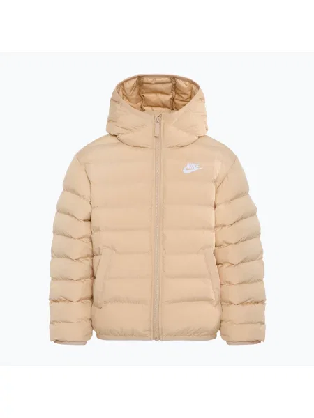 Dětská bunda Nike Sportswear Lightweight Synthetic Fill sanddrift/sanddrift/white bílá