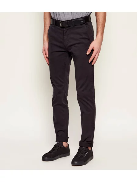 BOSS ORANGE Chino nadrág fekete
