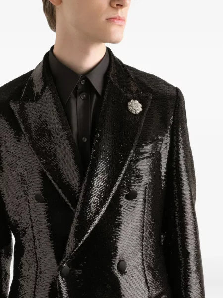 Sacou Dolce & Gabbana cu paiete negru