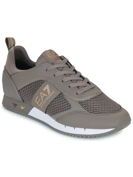Tenisky Emporio Armani Ea7 hnedá